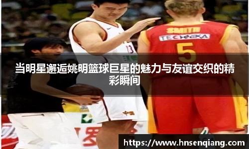 当明星邂逅姚明篮球巨星的魅力与友谊交织的精彩瞬间